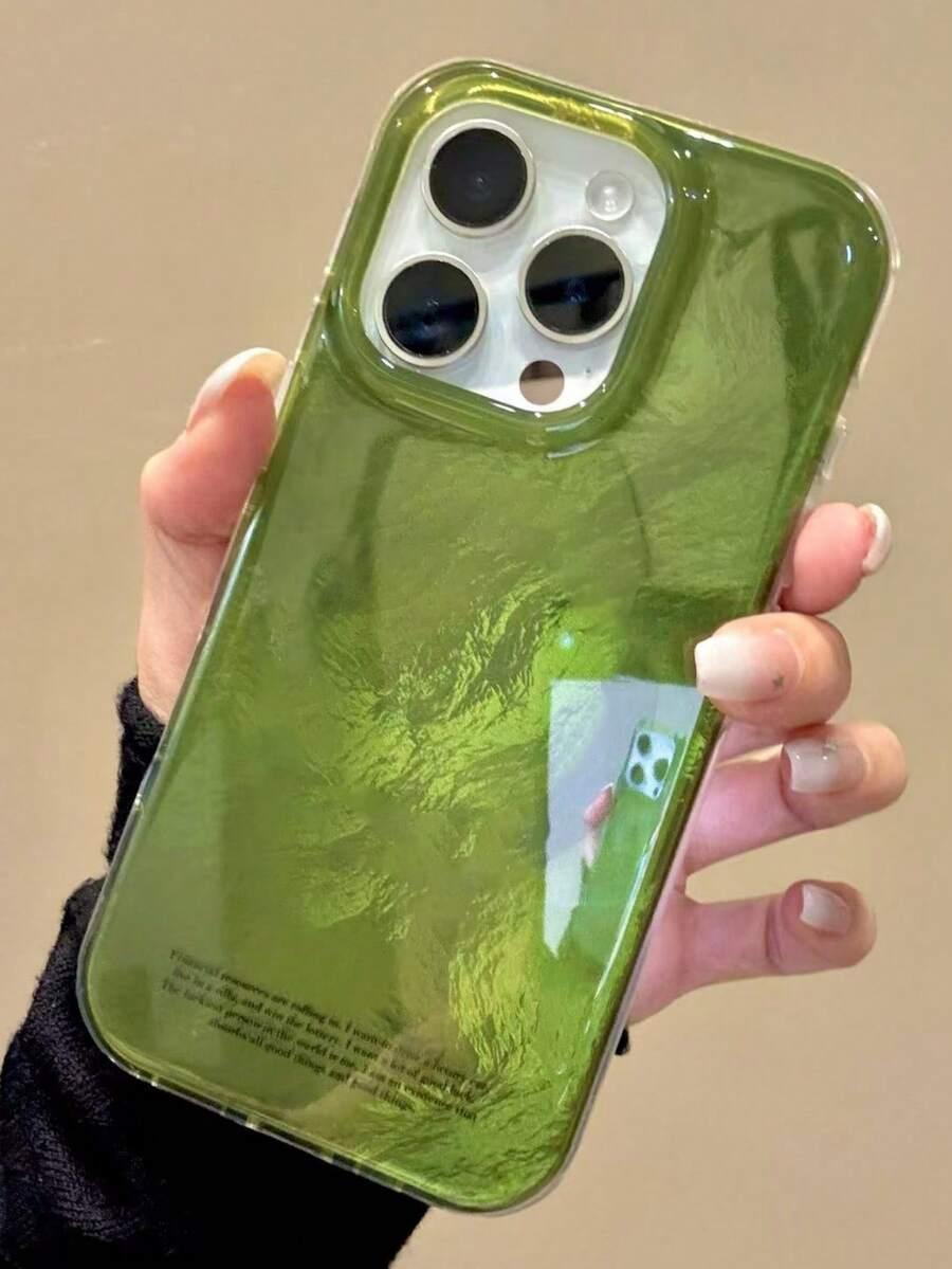 ZIELONE ETUI NA TELEFON IPHONE 15 pro max