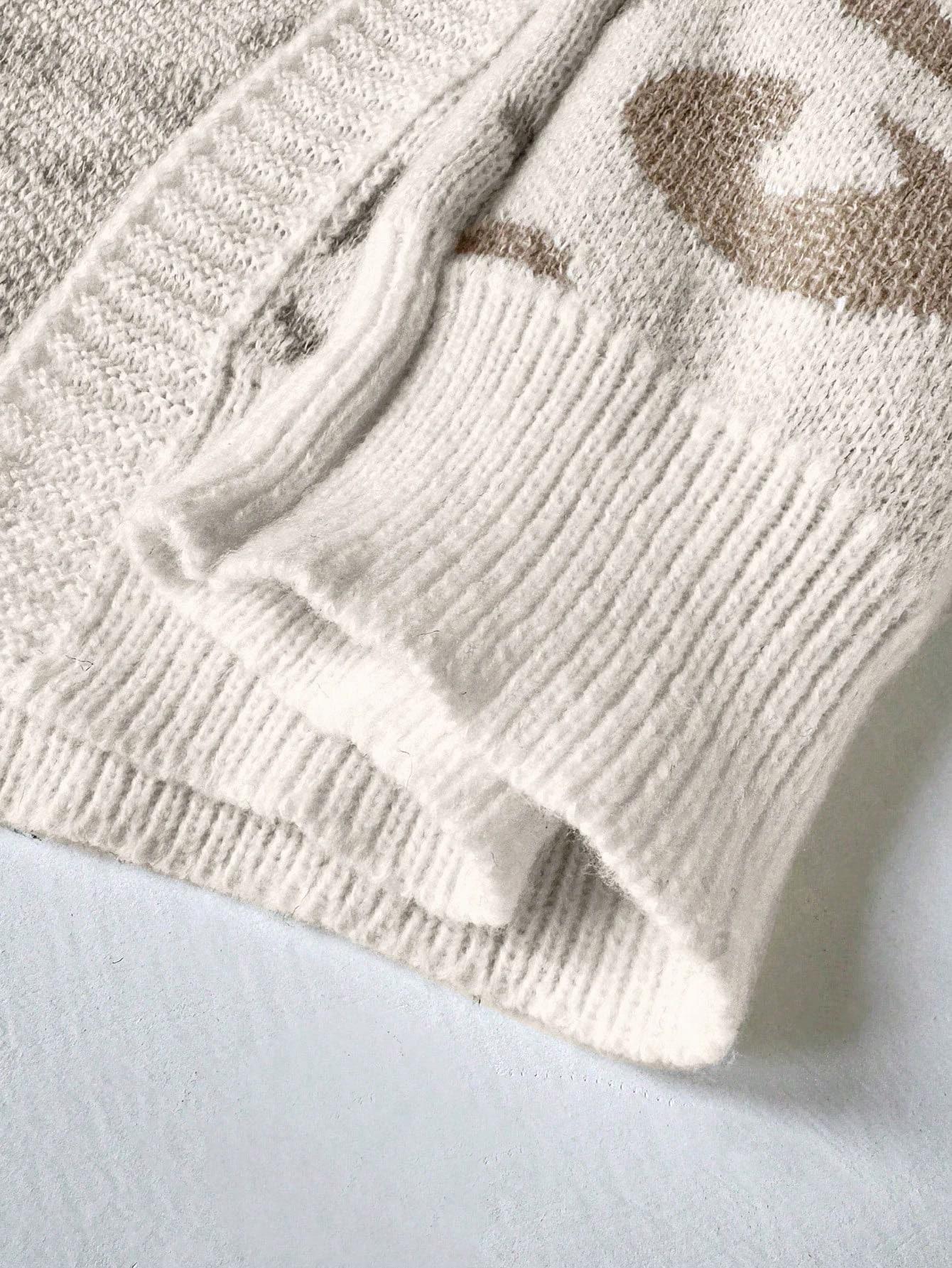 SWETER ANIMAL PRINT