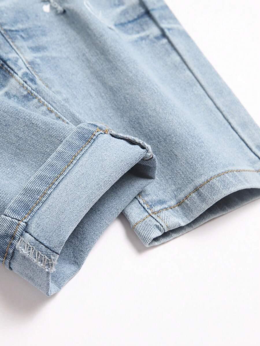 NIEBIESKIE SPODNIE JEANS