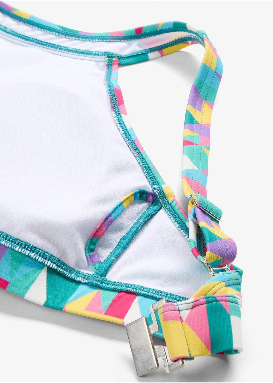 KOMPLET BIKINI W GEOMETRYCZNY WZÓR