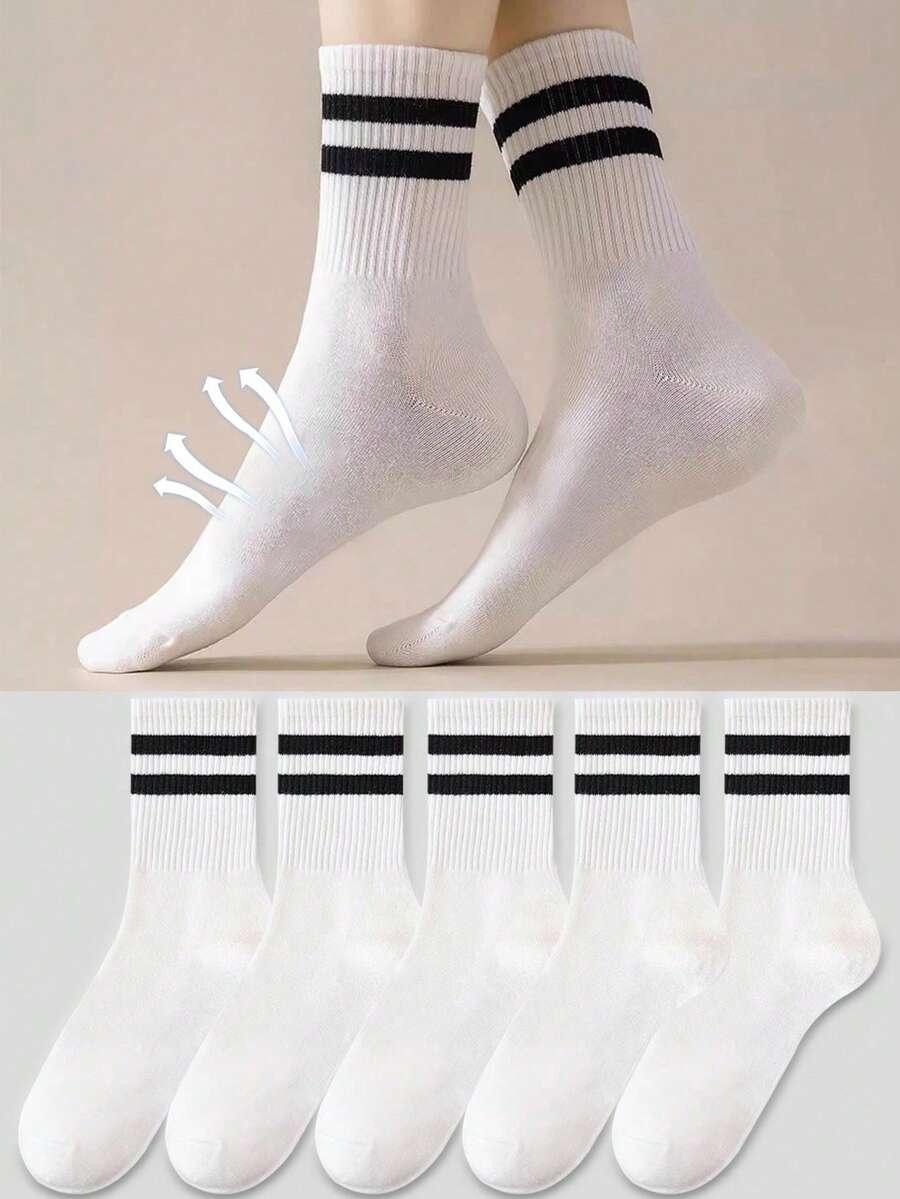 białe skarpetki 10-pack