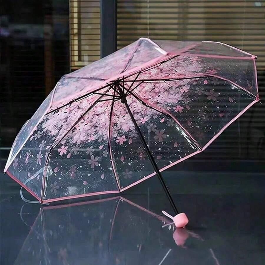 zielony parasol zdobienie