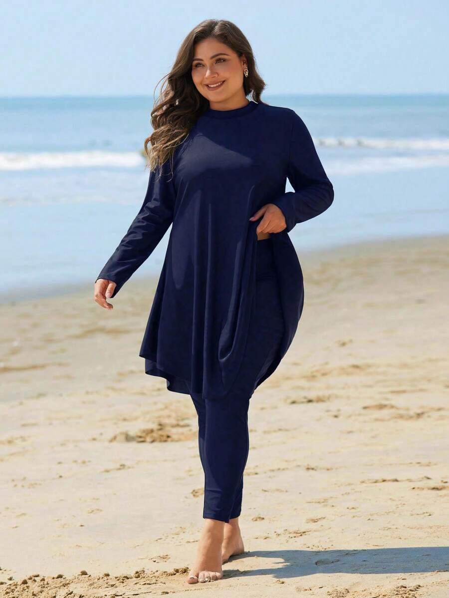 DWUCZĘŚCIOWY STRÓJ KĄPIELOWY burkini