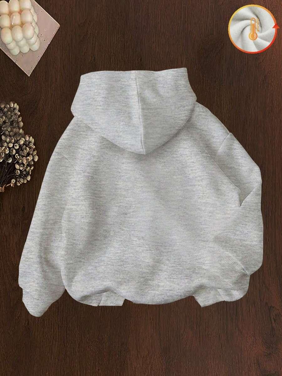 szara bluza kaptur