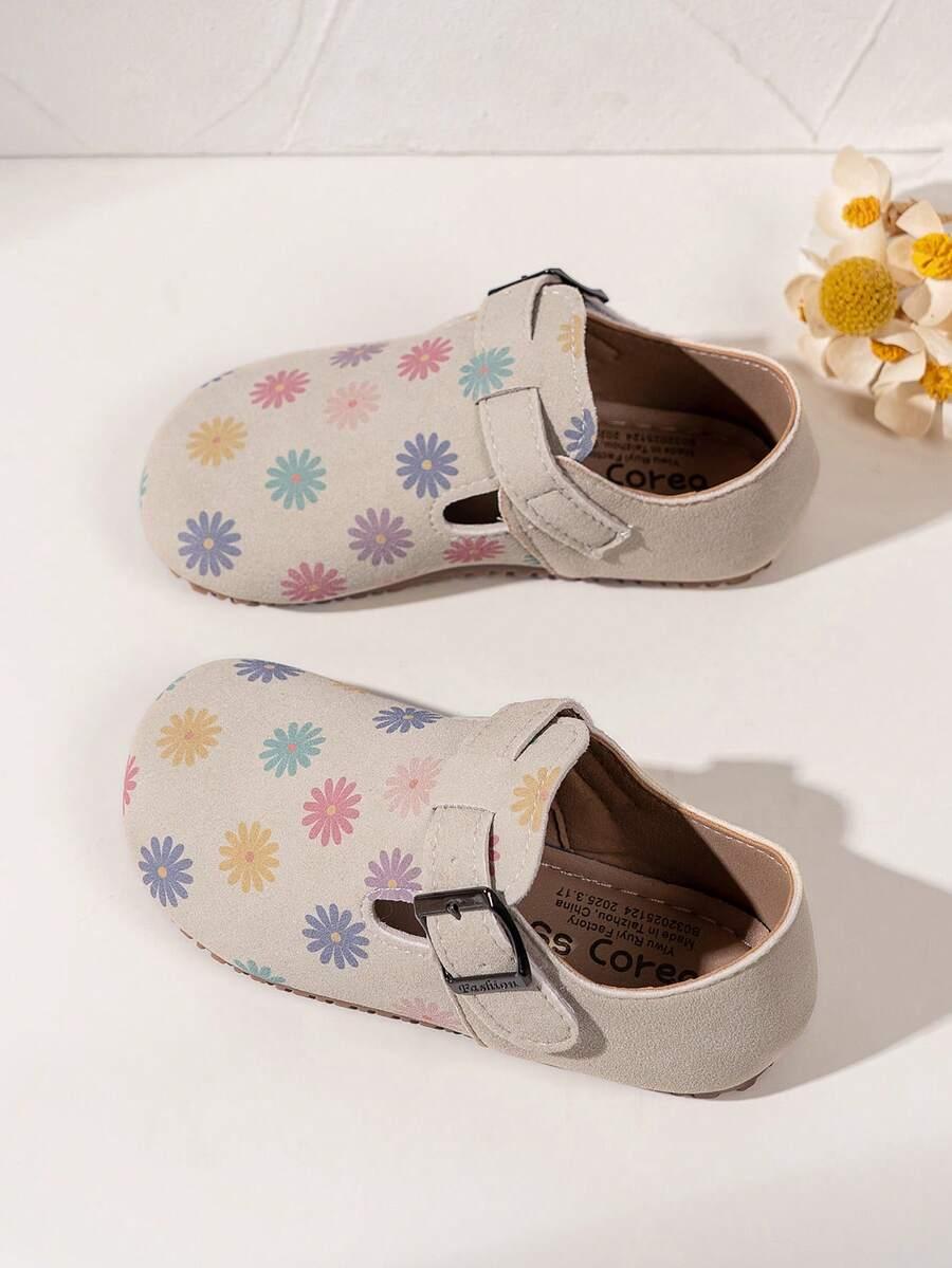 beżowe buty kwiaty