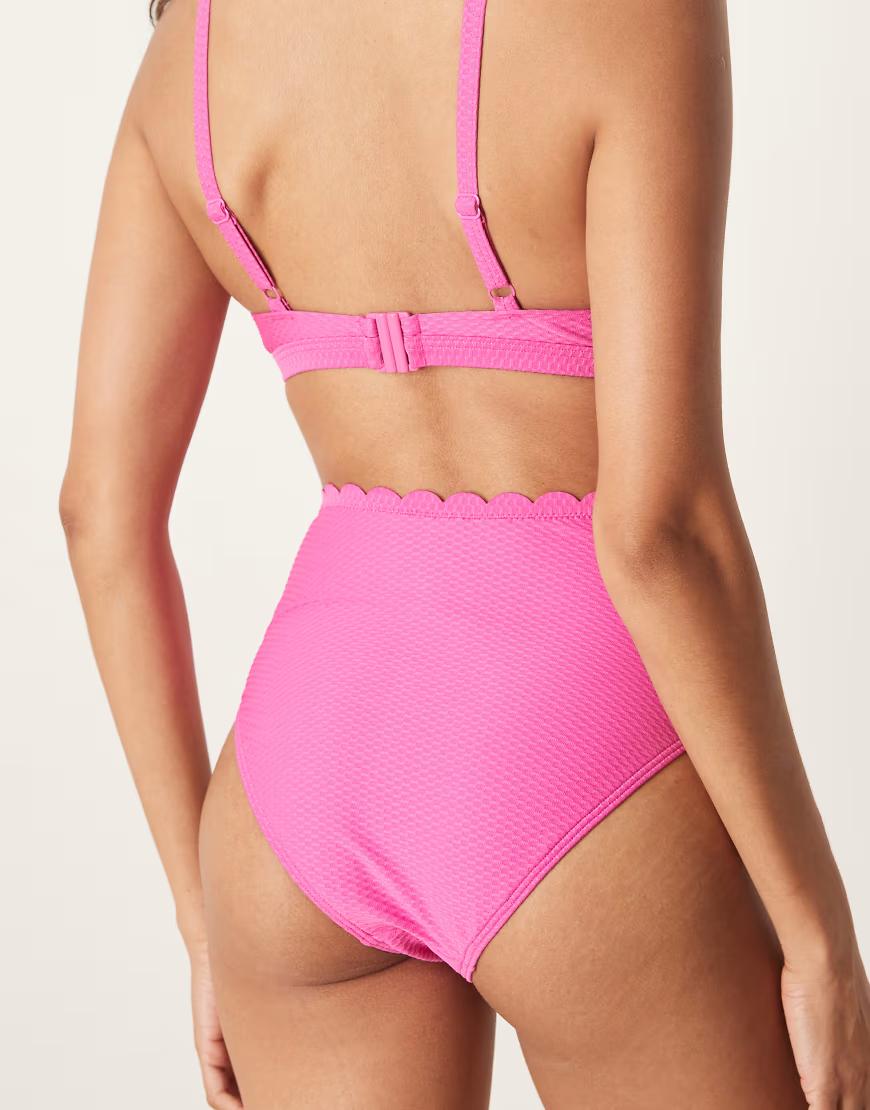 różowa góra od bikini tekstura
