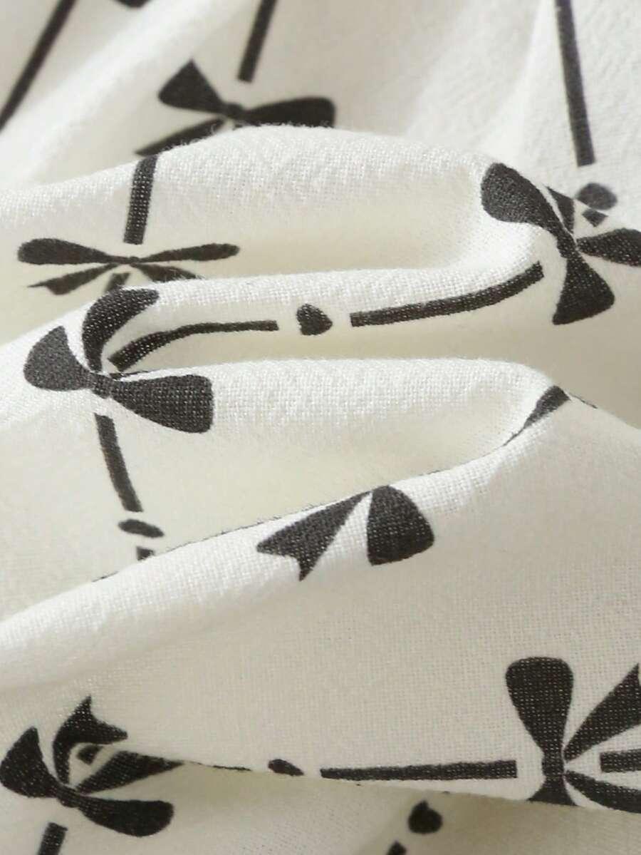 KOMPLET TOP SPODNIE PRINT