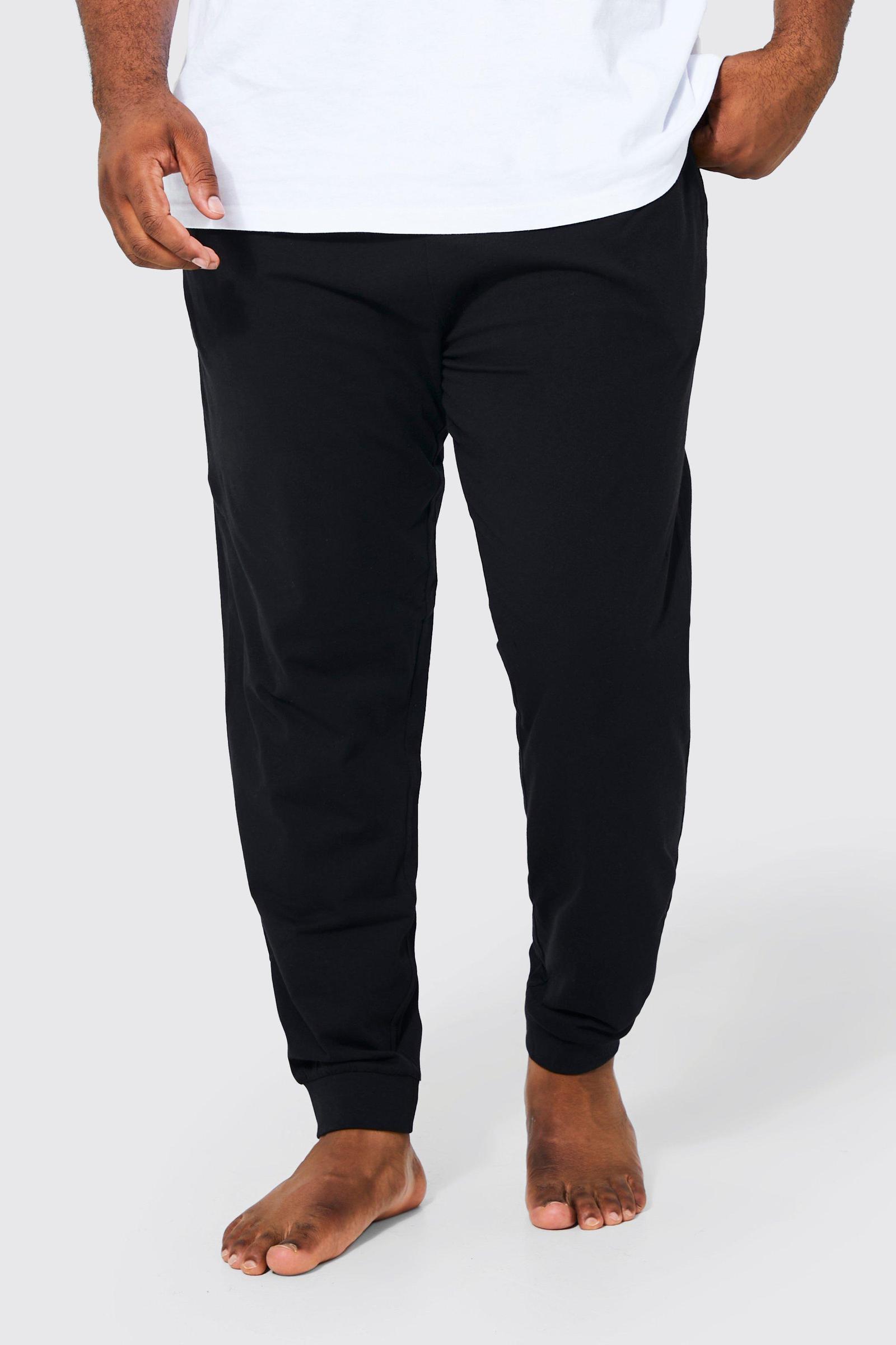czarne spodnie od piżamy logo