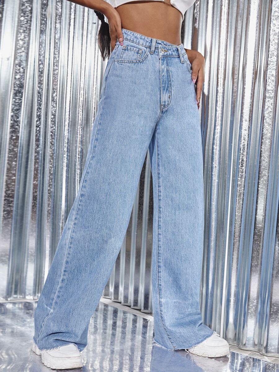 NIEBIESKIE SPODNIE JEANS