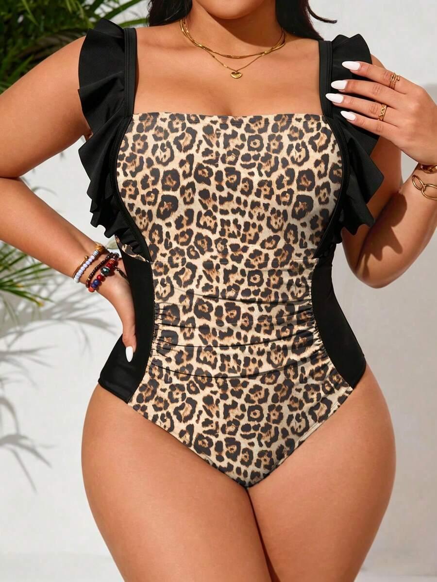 JEDNOCZĘŚCIOWY STRÓJ KĄPIELOWY ANIMAL PRINT
