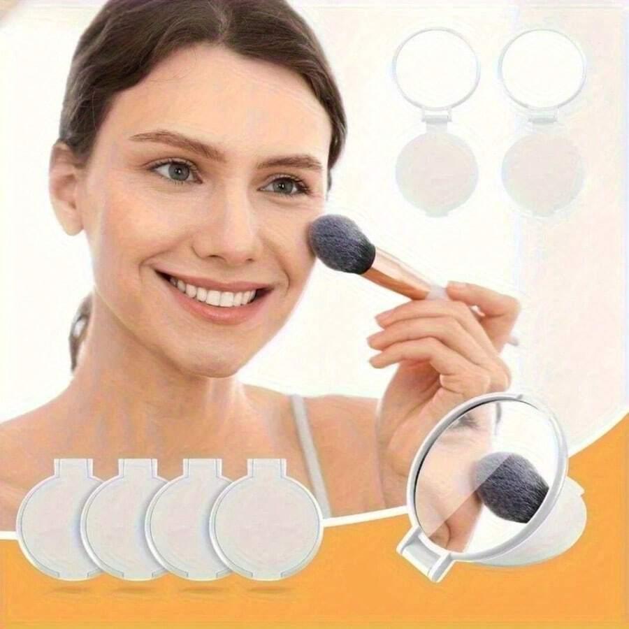 białe lusterko kieszonkowe 5-pack