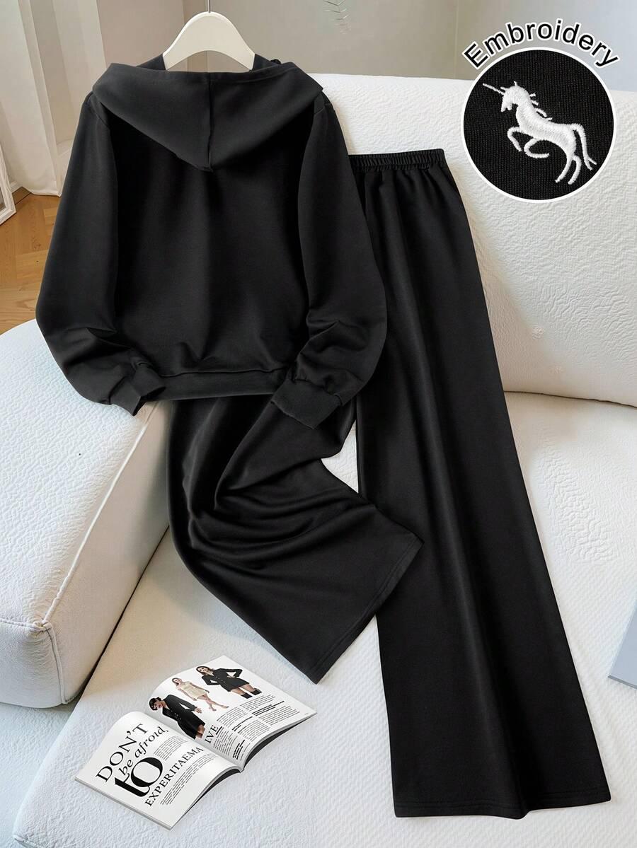 BLUZA SPODNIE KOMPLET DRESOWY