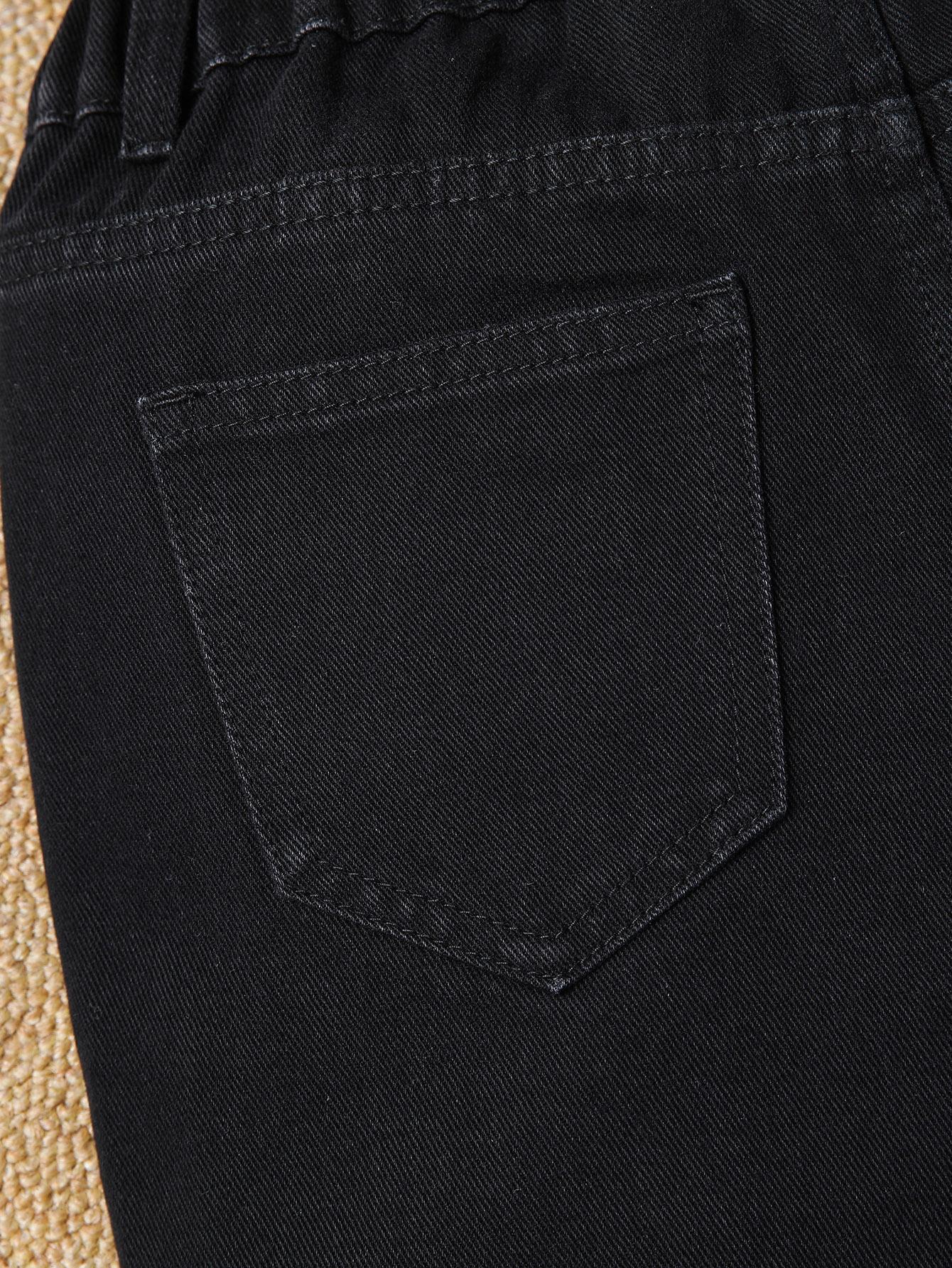 czarne spodnie jeans