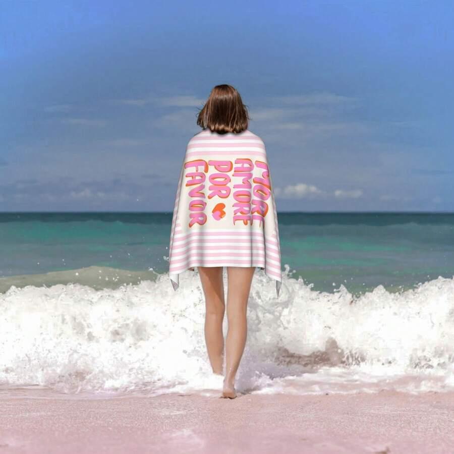 kolorowy ręcznik plażowy