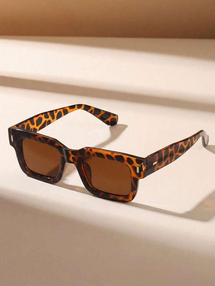 okulary przeciwsłoneczne animal print 