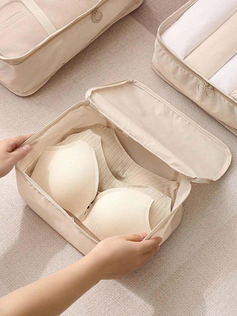 beżowa torba organizer 7-pack