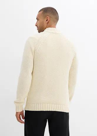 GRUBY SWETER z warkoczami