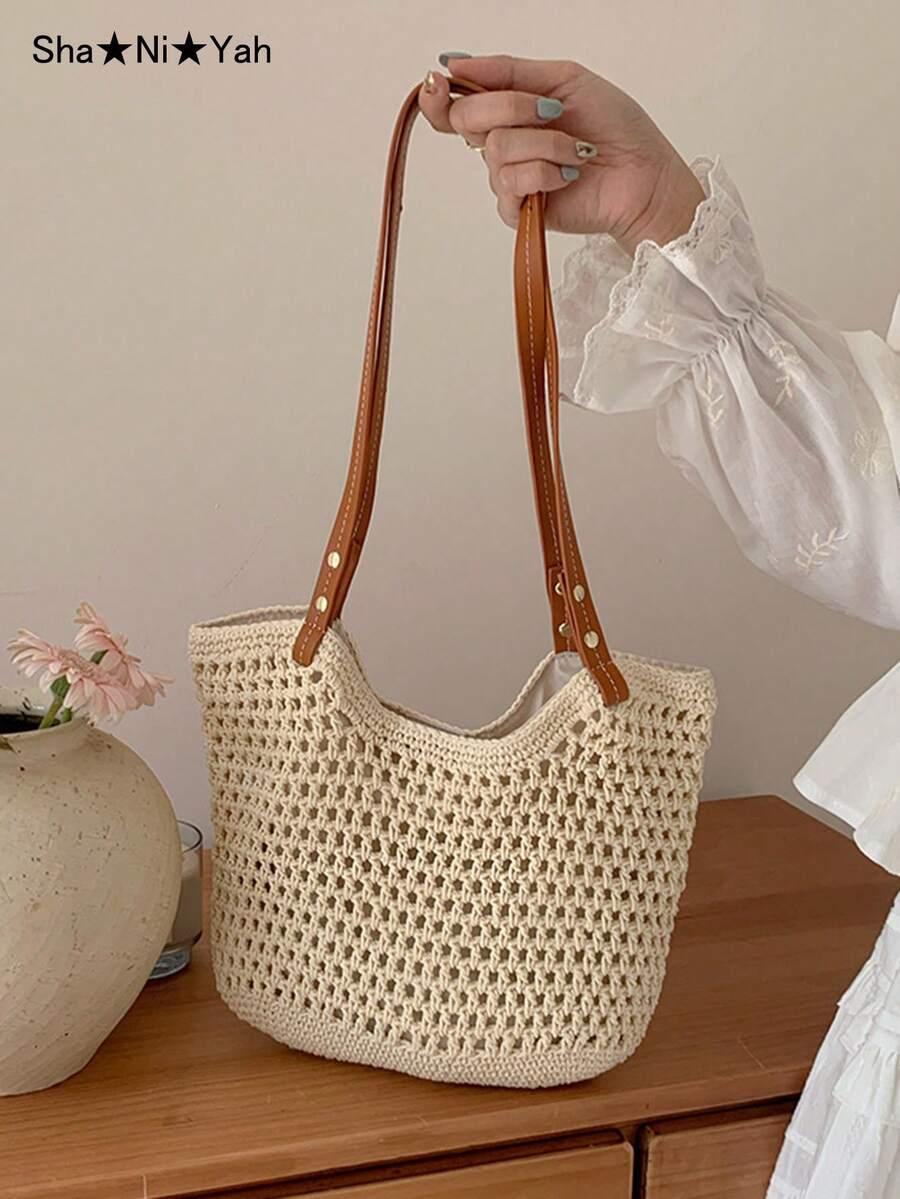 pleciona torebka boho