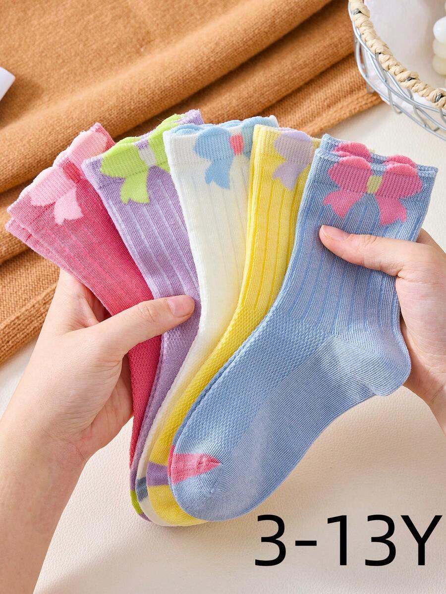 skarpetki kokardy 5-pack