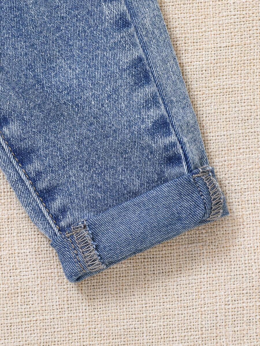 PROSTE SPODNIE JEANS