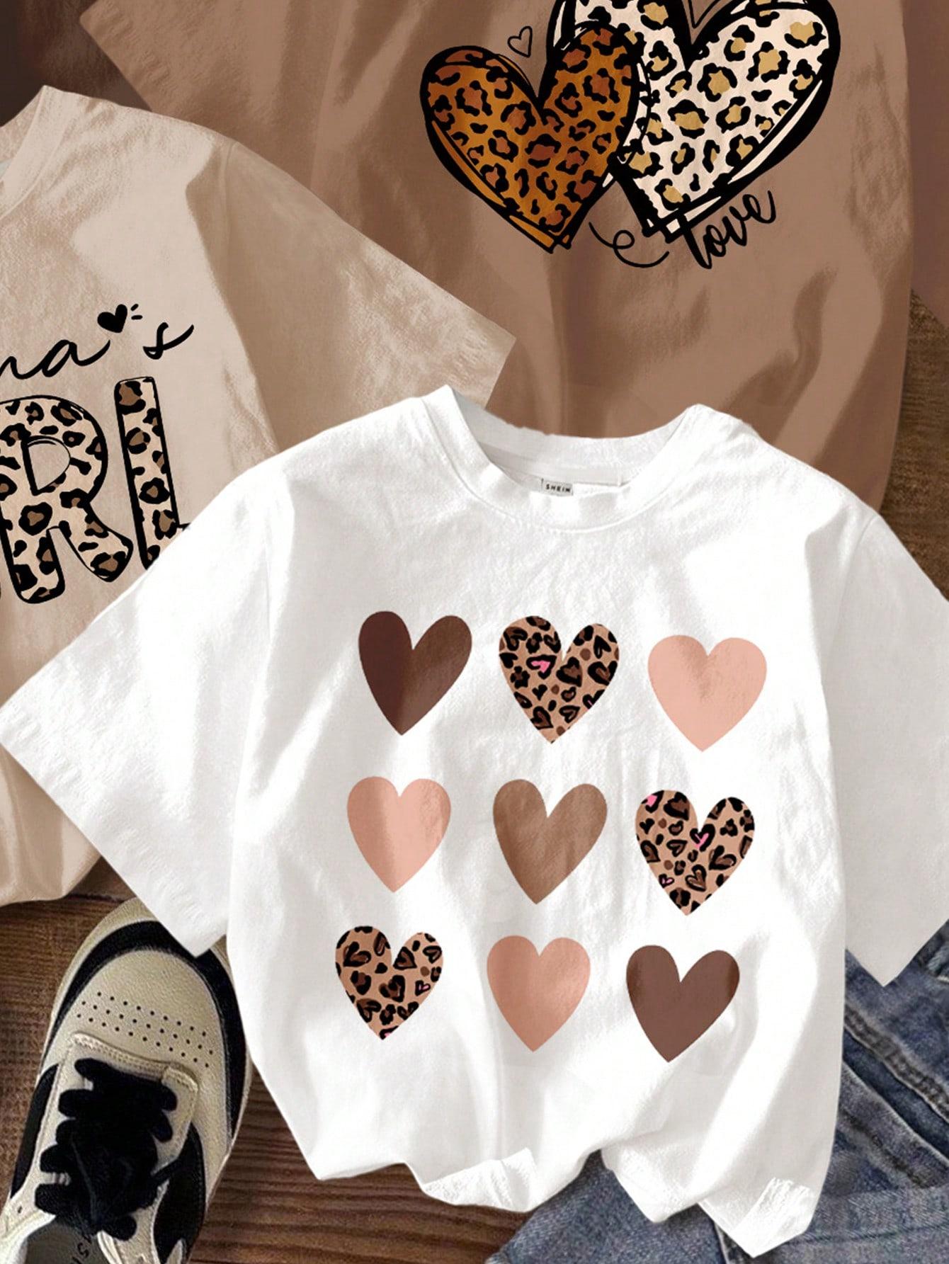 t-shirt nadruk 4-pack