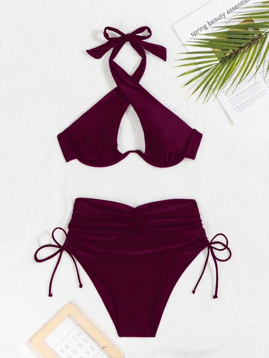 dwuczęściowy kostium kąpielowy bikini