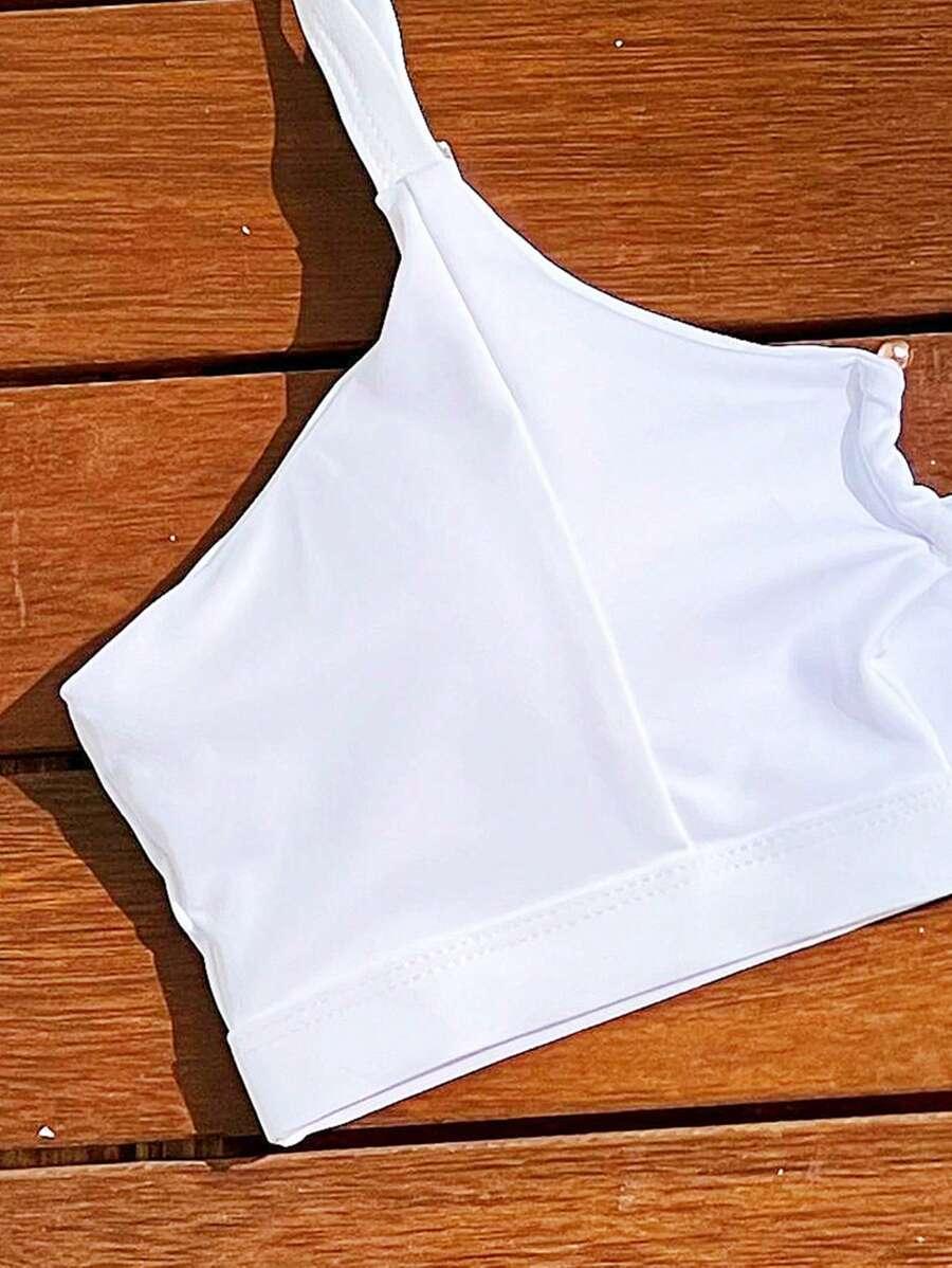 biała góra od bikini 