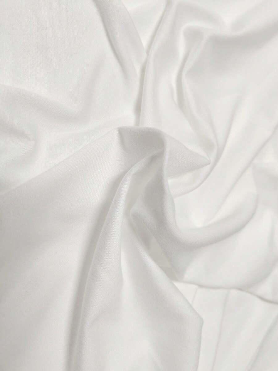 biały t-shirt print
