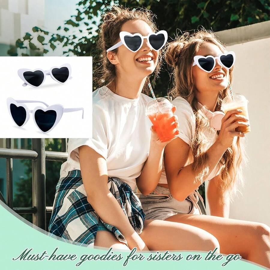 OKULARY W KSZTAŁCIE SERCA 2-pack