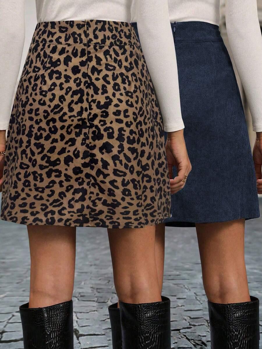 MINI SPÓDNICA ANIMAL PRINT
