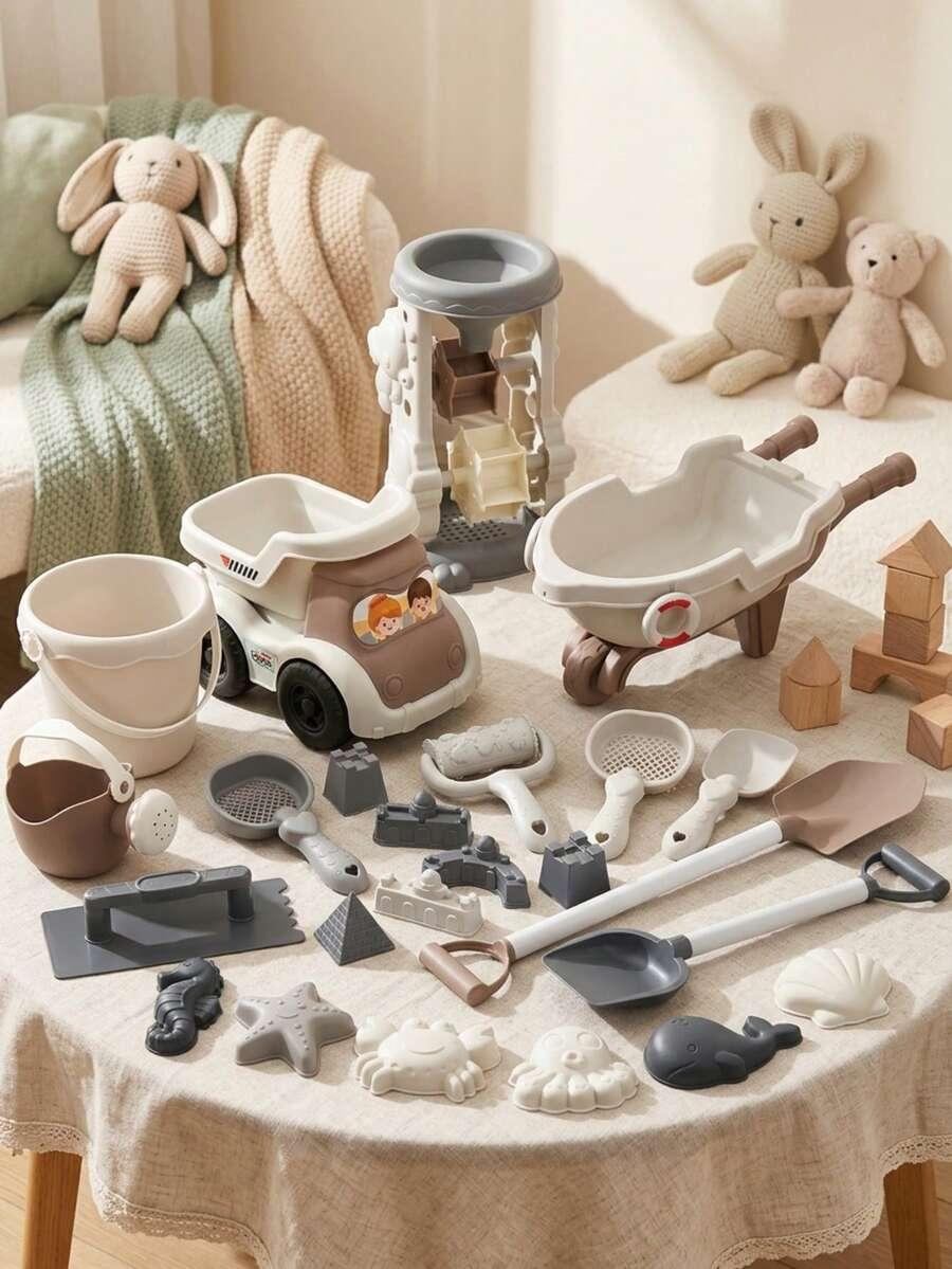 ZESTAW ZABAWEKi do piaskownicy 20szt