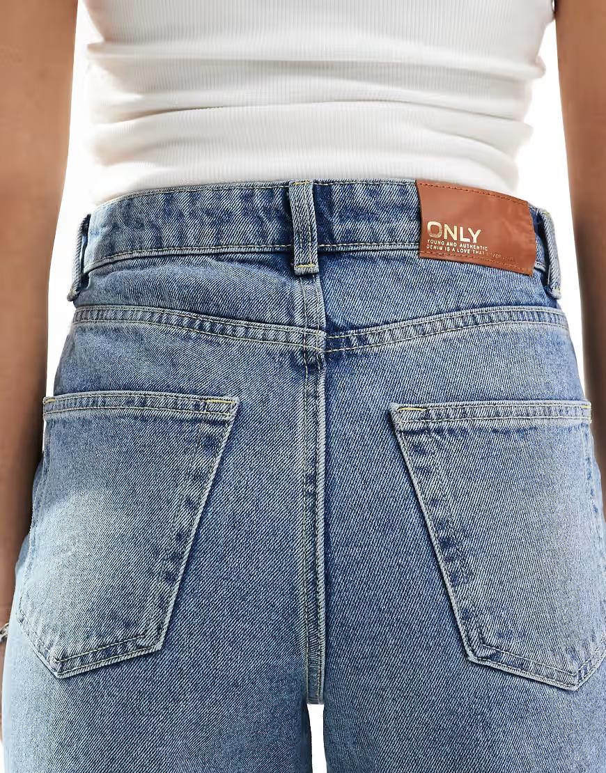 NIEBIESKIE SPODNIE JEANS KIESZENIE