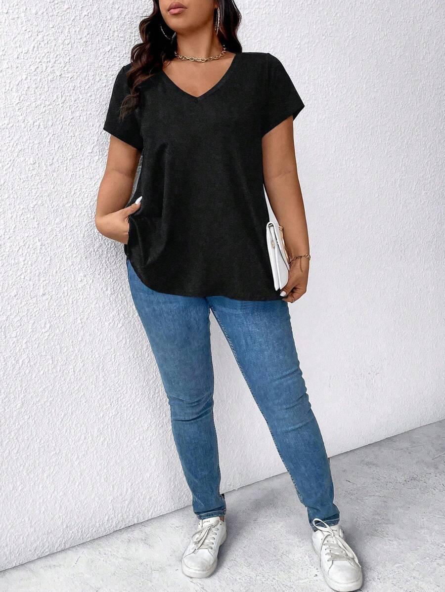 szary t-shirt BASIC
