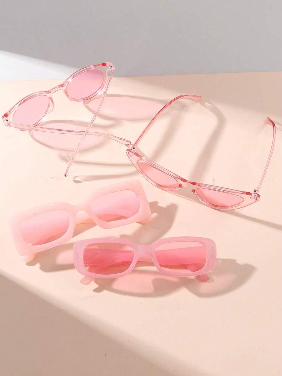 RÓŻOWE OKULARY 4-PACK