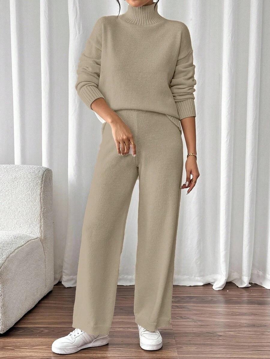 sweter spodnie komplet