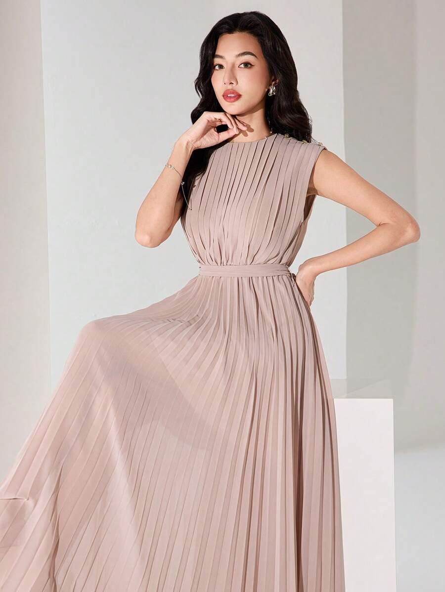 PLISOWANA MAXI SUKIENKA