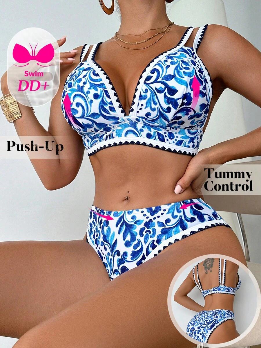 NIEBIESKI DÓŁ OD BIKINI 