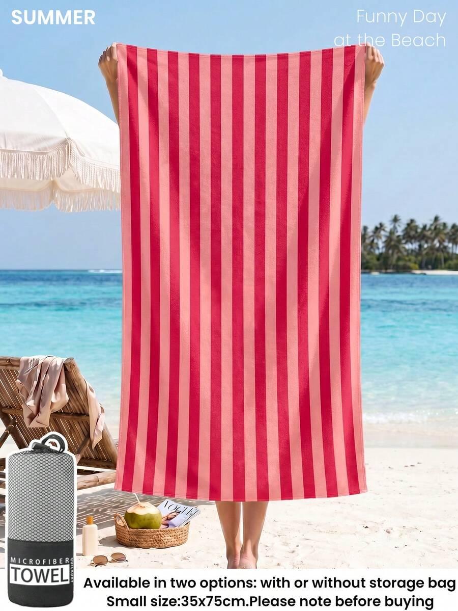 ręcznik plażowy wzór paski