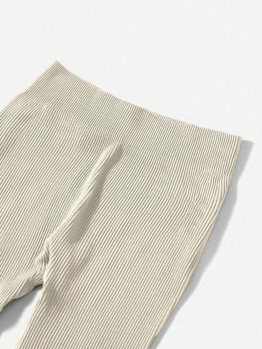 prążkowane legginsy 2-pack