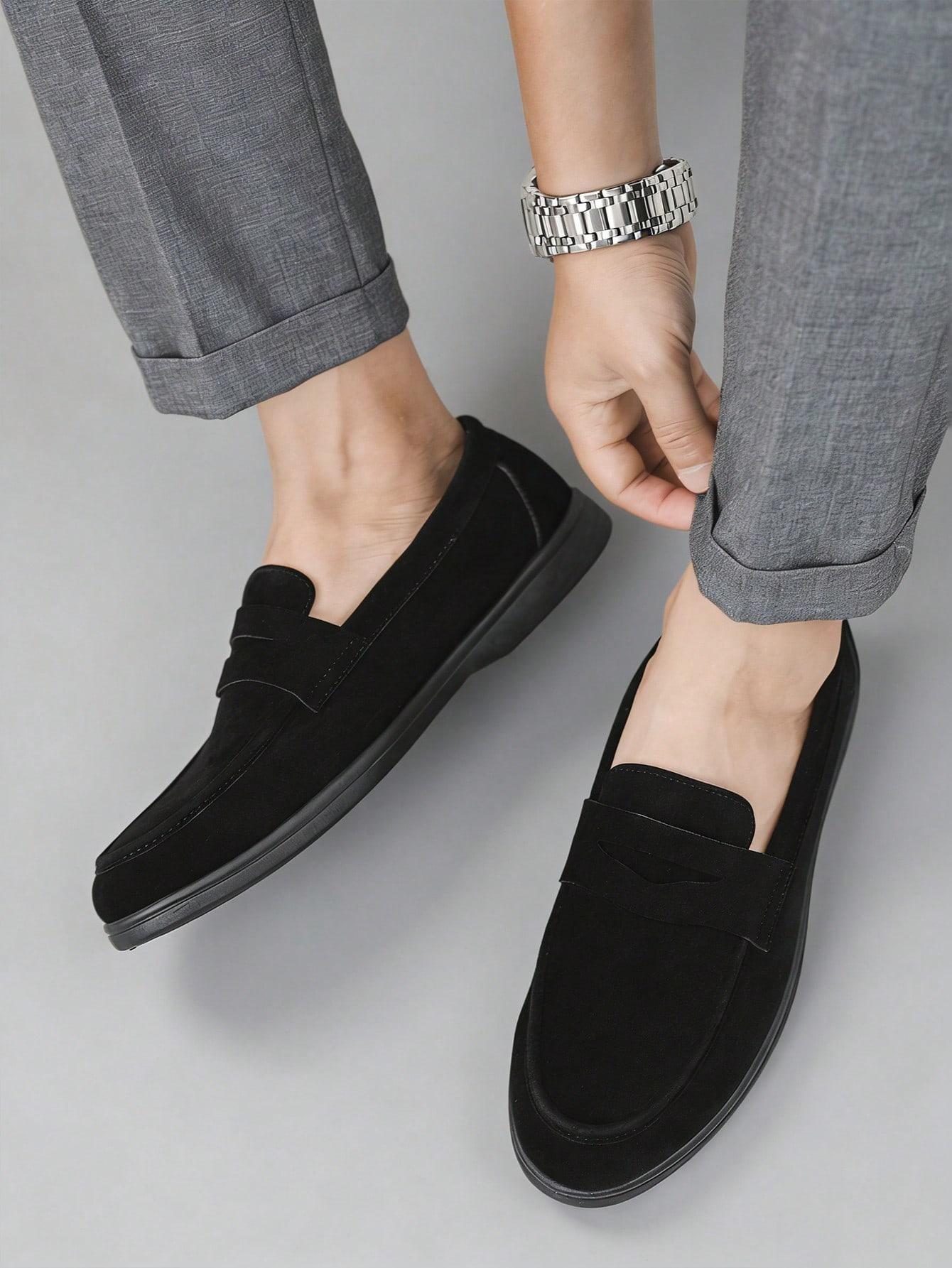 czarne mokasyny casual 