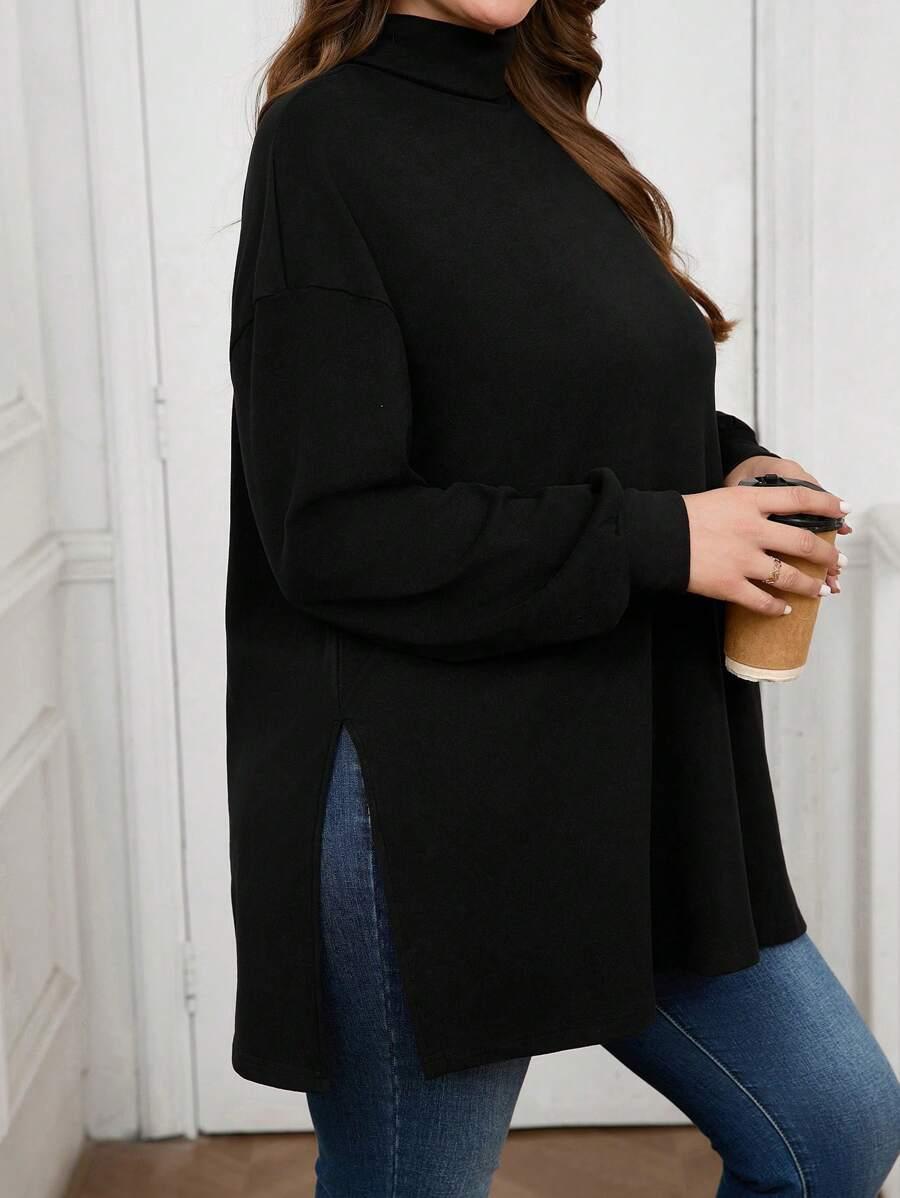 CZARNY SWETER GOLF