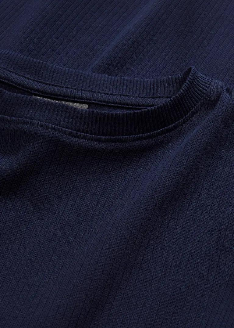 BLUZKA DAMSKA PLUS SIZE OKRĄGŁY DEKOLT DŁUGI RĘKAW BAWEŁNA