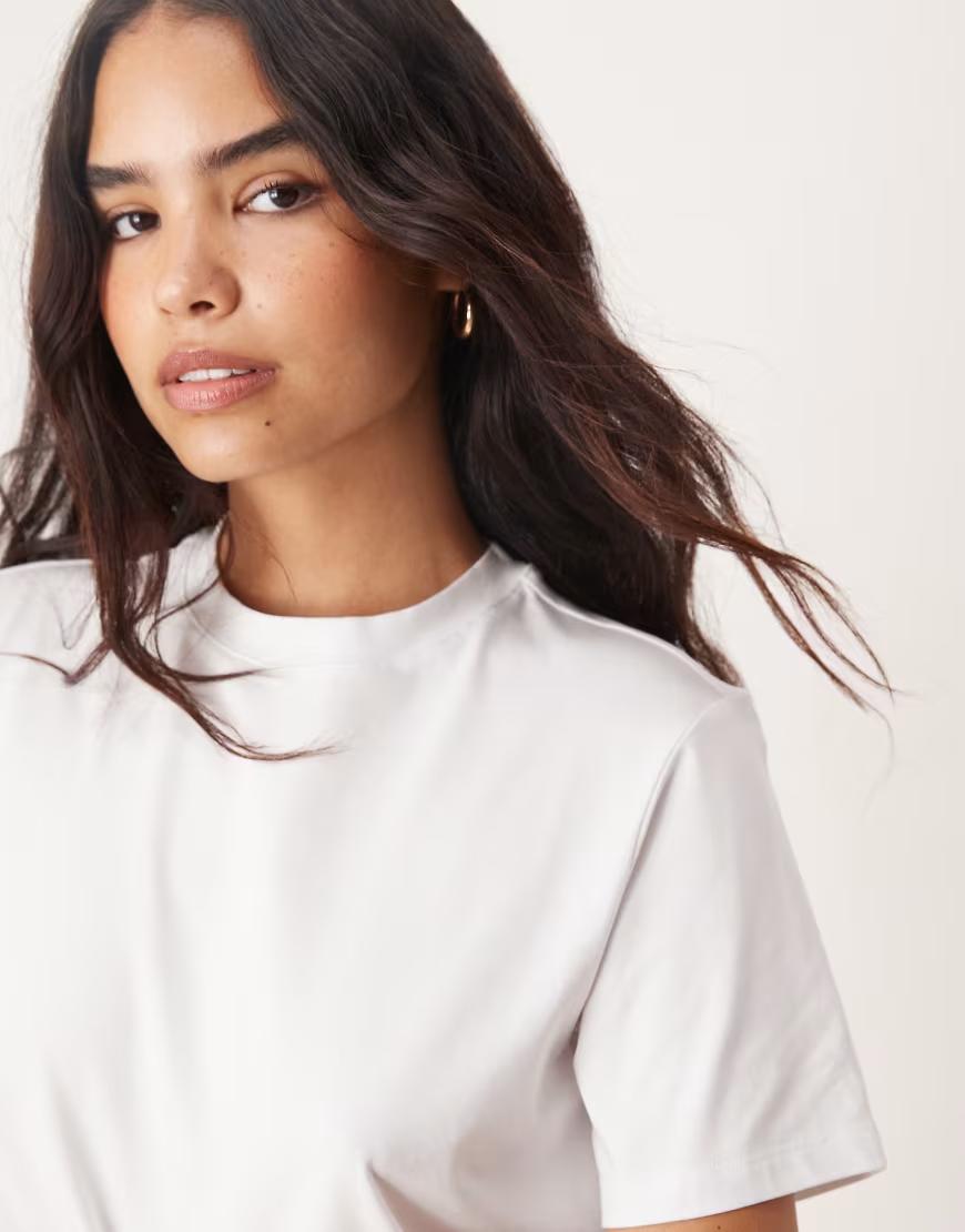 BIAŁY T-SHIRT BASIC