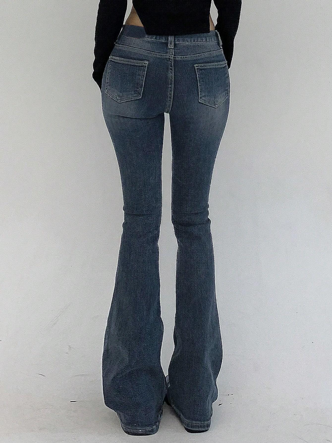 NIEBIESKIE SPODNIE JEANS