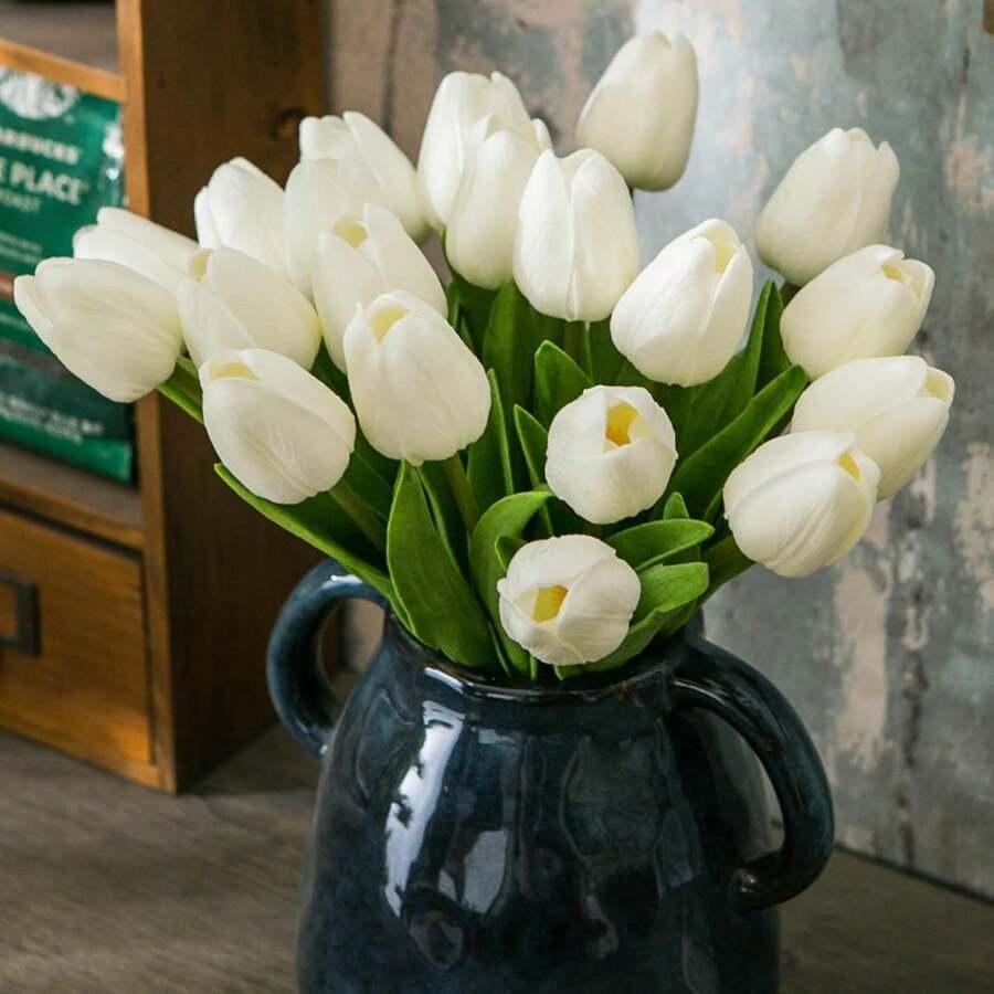 sztuczne kwiaty tulipan 10-pack