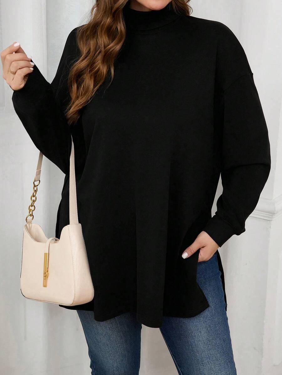 CZARNY SWETER GOLF