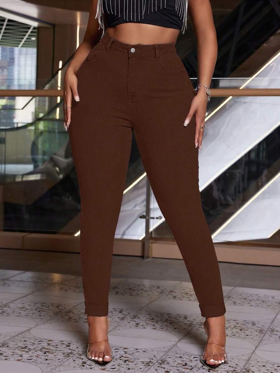SPODNIE JEANS RURKI