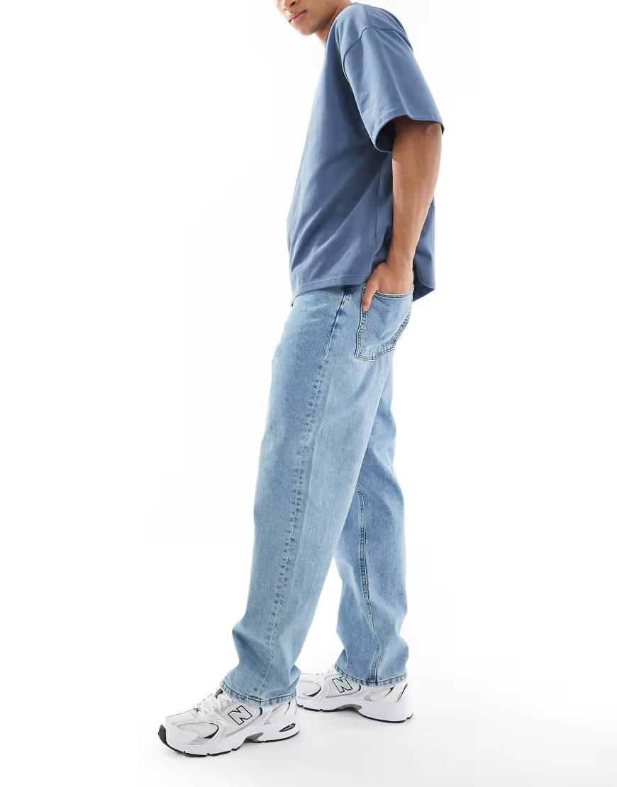 NIEBIESKIE SPODNIE JEANS