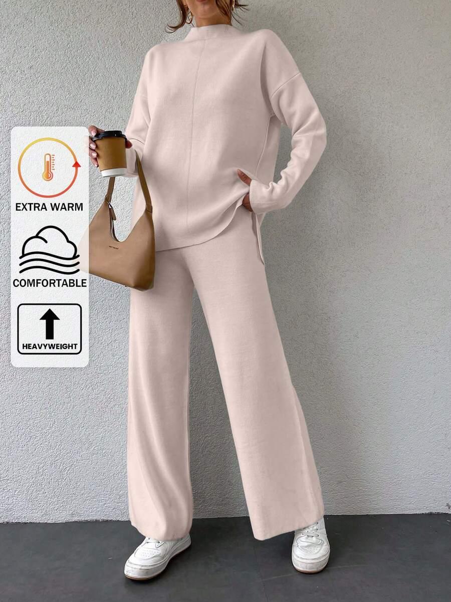 sweter spodnie komplet
