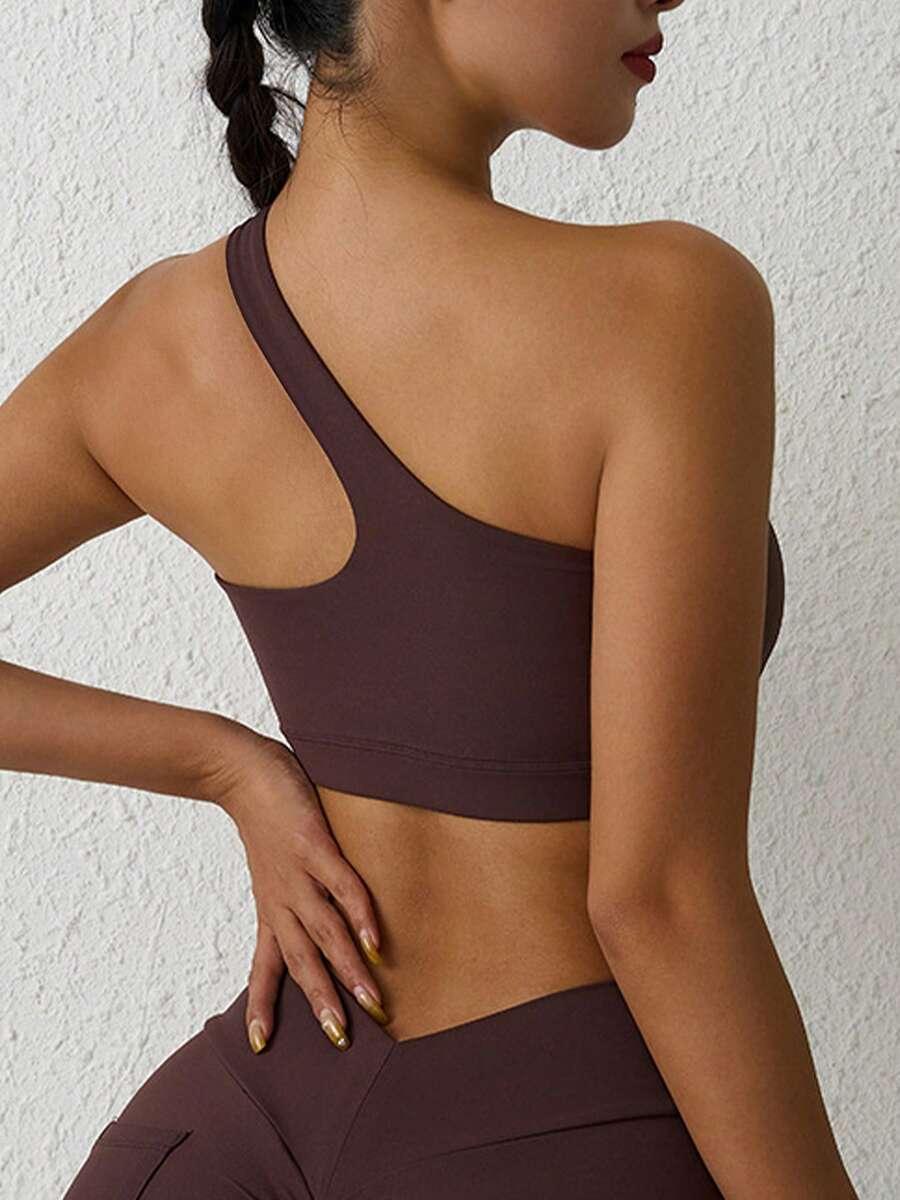 BRĄZOWY SPORTOWY TOP